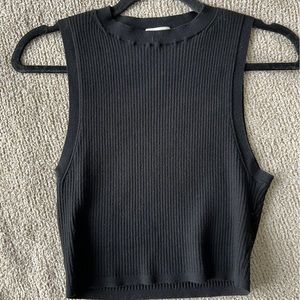 Aritzia X Wilfred muscle tank crop top